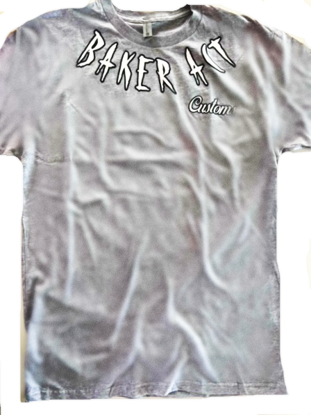 Men's Heather Grey & White Logo T-Shirt