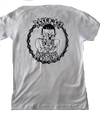 Men's White with White Logo T-Shirt
