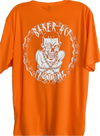 Unisex Orange & White DOT Reflective Dri-Fit T-Shirt