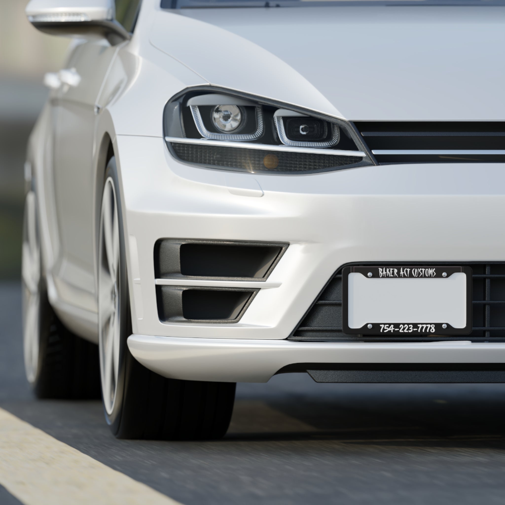 Baker Act Customs - License Plate Car Frame