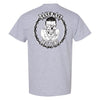 Men's Grey & Black Logo T-Shirt