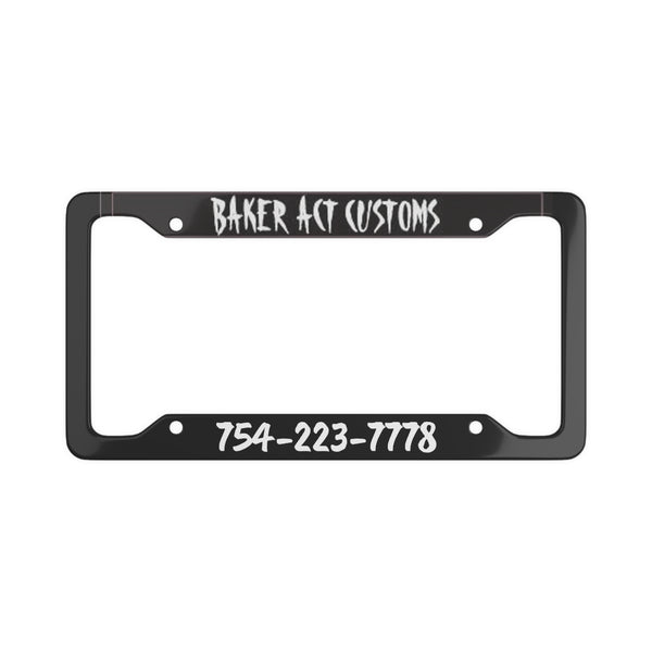 Baker Act Customs - License Plate Car Frame