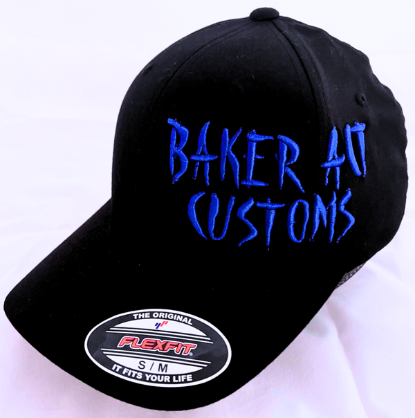 Flexfit Hat Black & Blue