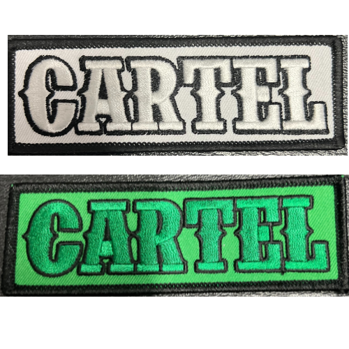 Cartel Iron On Patch