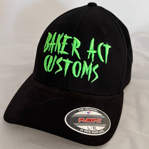 Flexfit Hat Black & Green