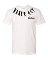 Men's White & Black Logo with Number