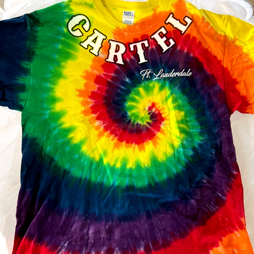 Cartel Baggers FL Tie Dye T-Shirt